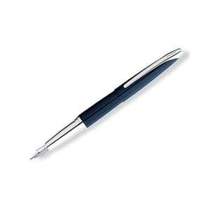  Cross ATX Celestial Blue Fountain Pen with Stainless Steel 