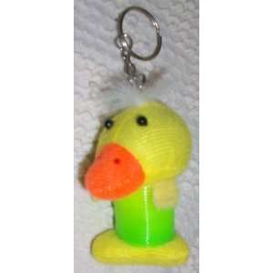  3 Springy Duck Key Holder Key Chain Toys & Games