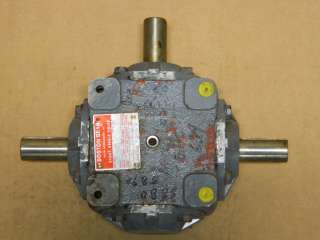 BOSTON GEAR 3 way R1216 TYPE K RIGHT ANGLE DRIVE SPEED REDUCER GEARBOX 