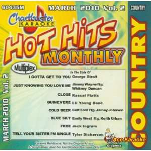     Hot Hits Monthly Country March 2010 Vol. 2 Musical Instruments