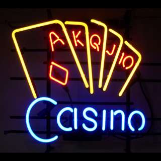 5CASIN Casino Neon Sign