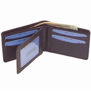  MOGA Mens Wallet Genuine Leather Brown # 90052 Office 