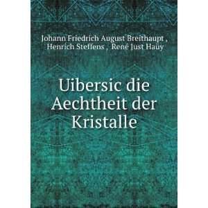   , RenÃ© Just HaÃ¼y Johann Friedrich August Breithaupt  Books