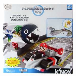   Mario Kart Wii KNEX Mario vs. Chain Chomp Building Set Toys & Games