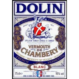  Dolin Cie Vermouth De Chambery Blanc NV 750ml: Grocery 
