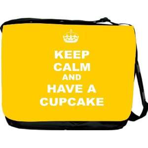  Rikki KnightTM Keep Calm and have a Cupcake   Yellow 