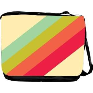  Rikki KnightTM 60s Stripes Design Messenger Bag   Book 