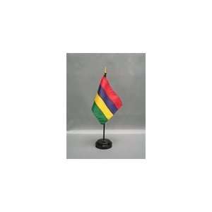  Mauritius Flag, 4 x 6, Endura Gloss
