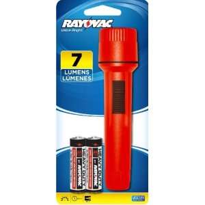  Rayovac EVB2AA BA Value Bright Flashlight, 2 AA Batteries 