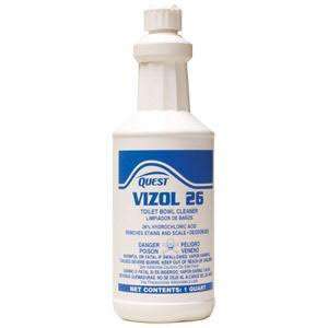   Chemical 288 Vizol 26 Toilet Bowl Cleaner, 1Qt,12/Cs.