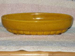 Haeger Harvest Gold Ceramic Pottery Bowl  USA  