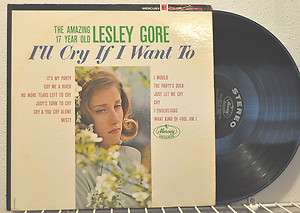 Lesley Gore Ill Cry If I Want To Its My Party Produce Quincy Jones 