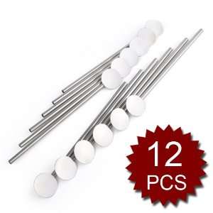 Price/12 Pieces)Stainless Steel Spoon Straws, Straw Stirrers, 7.5 
