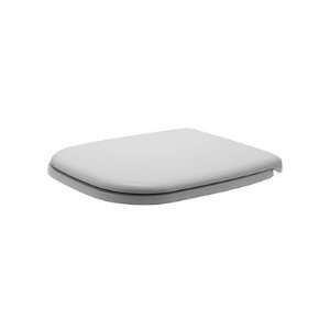  D Code Elongated Toilet Seat and Cover in White: Home 