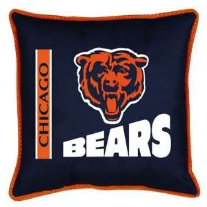  Chicago Bears Throw Bed Pillow 17 x 17