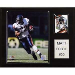  NFL Matt Forte Chicago Bears Player Plaque: Sports 
