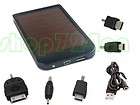 Solar Panel Battery 2600mAh Charger for Mp4/Iphone 3G