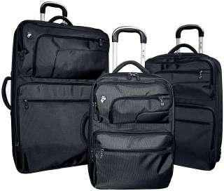   USA FUSE X2 Expandable Hybrid Luggage Set BLACK 806126009947  