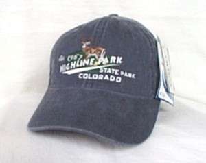 HIGHLINE STATE PARK COLORADO* Mule deer Ball cap hat  