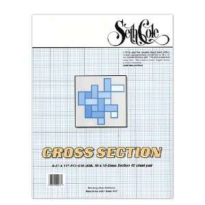   Seth Cole Cross Section Grid Pad pad of 40 8 x 8 grid