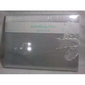  SOMETHING BLUE GUESTBOOK WITH WHITE RIBBON Everything 