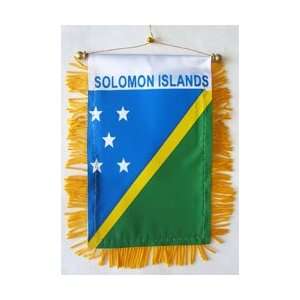 Solomon Islands   Window Hanging Flag