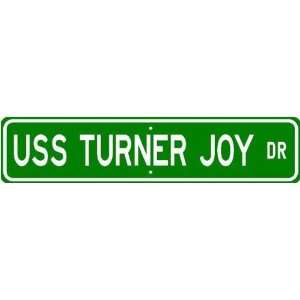  USS TURNER JOY DD 951 Street Sign   Navy Sports 