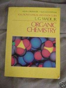 BOOK 0 13 640285 2 ORGANIC CHEMISTRY L.G.WADE USED  