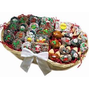 Chocolate Christmas Dessert Gift Basket Grocery & Gourmet Food