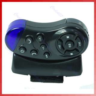 Car  FM Transmitter Modulator Bluetooth Player Steering Wheel USB 