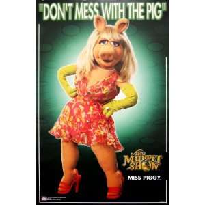  The Muppets! Miss Piggy 24 X 36 Poster! LAST ONE: Home 