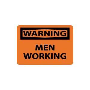  OSHA WARNING Men Working Safety Sign: Home Improvement