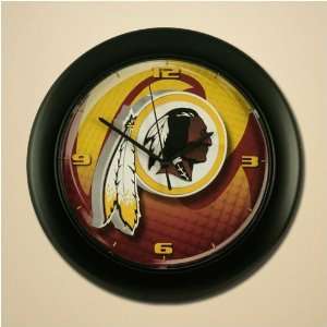    Washington Redskins High Definition Wall Clock: Sports & Outdoors