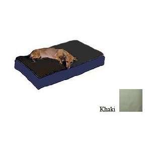   Pillow Pet Bed, Black Snoozer with Fur, X Large, Khaki