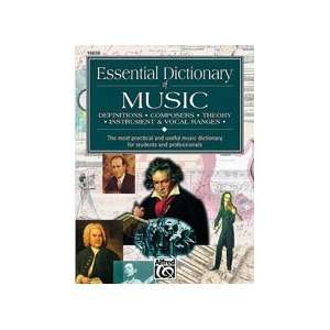  Essential Dictionary of Music Musical Instruments
