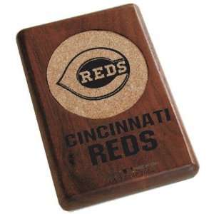  Cincinnati Reds Wood Coffee Mug Holder