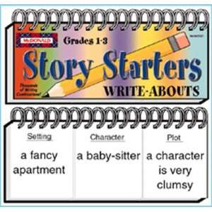 New Mcdonald Publishing Write Abouts Story Starters 3 Sectioned 