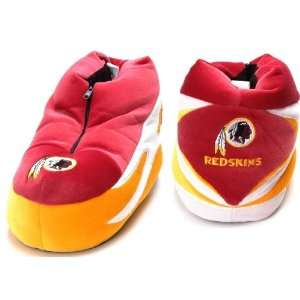    Washington Redskins Plush NFL Sneaker Slippers: Sports & Outdoors