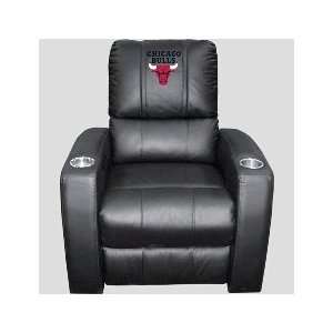 Home Theater Recliner With Bulls XZipit Panel, Chicago Bulls:  