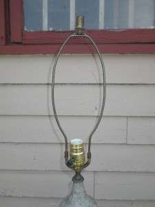 DANISH MODERN TALL TEXTURED CERAMIC LAMP MID CENTURY  