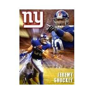  Northwest Jeremy Shockey #80 New York Giants Woven 