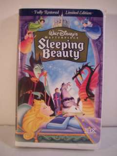 Walt Disney Sleeping Beauty Childrens VHS Tape! 786936023862  