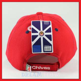 Guadalajara Chivas Fútbol Cap   Red Hat Adult  