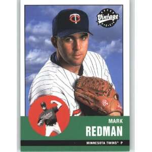  2001 Upper Deck Vintage #127 Mark Redman   Minnesota Twins 