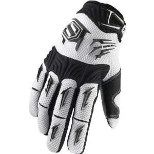 SHIFT RACING RECON GLOVE BLACK/WHITE MD:  Sports & Outdoors