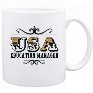  New  Usa Education Manager   Old Style  Mug Occupations 