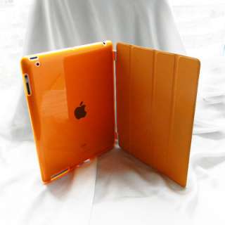 iPad 2 Snap on Hard Back Case Skin Work w/ Smart Cover  