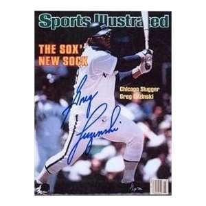 Greg Luzinski Autographed/Hand Signed Sports Illustrated Magazine 