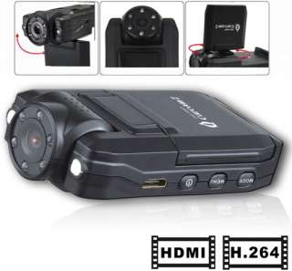 Portable car DVR Hd1080p Rotating Lcd display Car camera Mini Cam 