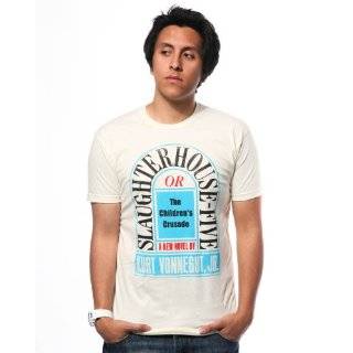 Out of Print Slaughterhouse Five Book Mens Vintage Inspired T Shirt